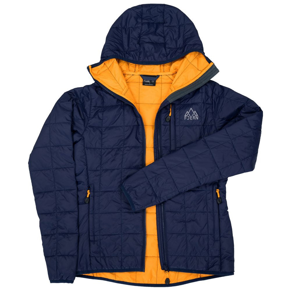Fjern - Womens Skydda Eco Packable Insulated Jacket (Navy/Sunshine) | The Skydda is your lightweight, packable companion