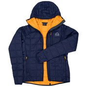 Fjern - Womens Skydda Eco Packable Insulated Jacket (Navy/Sunshine) | The Skydda is your lightweight, packable companion