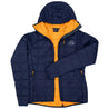 Fjern - Womens Skydda Eco Packable Insulated Jacket (Navy/Sunshine)