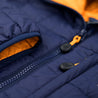 Fjern - Womens Skydda Eco Packable Insulated Jacket (Navy/Sunshine)