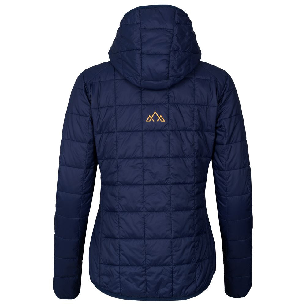Fjern - Womens Skydda Eco Packable Insulated Jacket (Navy/Sunshine) | The Skydda is your lightweight, packable companion