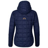 Fjern - Womens Skydda Eco Packable Insulated Jacket (Navy/Sunshine)