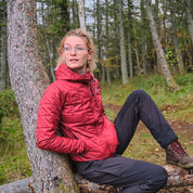 Fjern - Womens Skydda Eco Packable Insulated Jacket (Rust/Navy) | The Skydda is your lightweight, packable companion