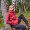 Fjern - Womens Skydda Eco Packable Insulated Jacket (Rust/Navy) | The Skydda is your lightweight, packable companion