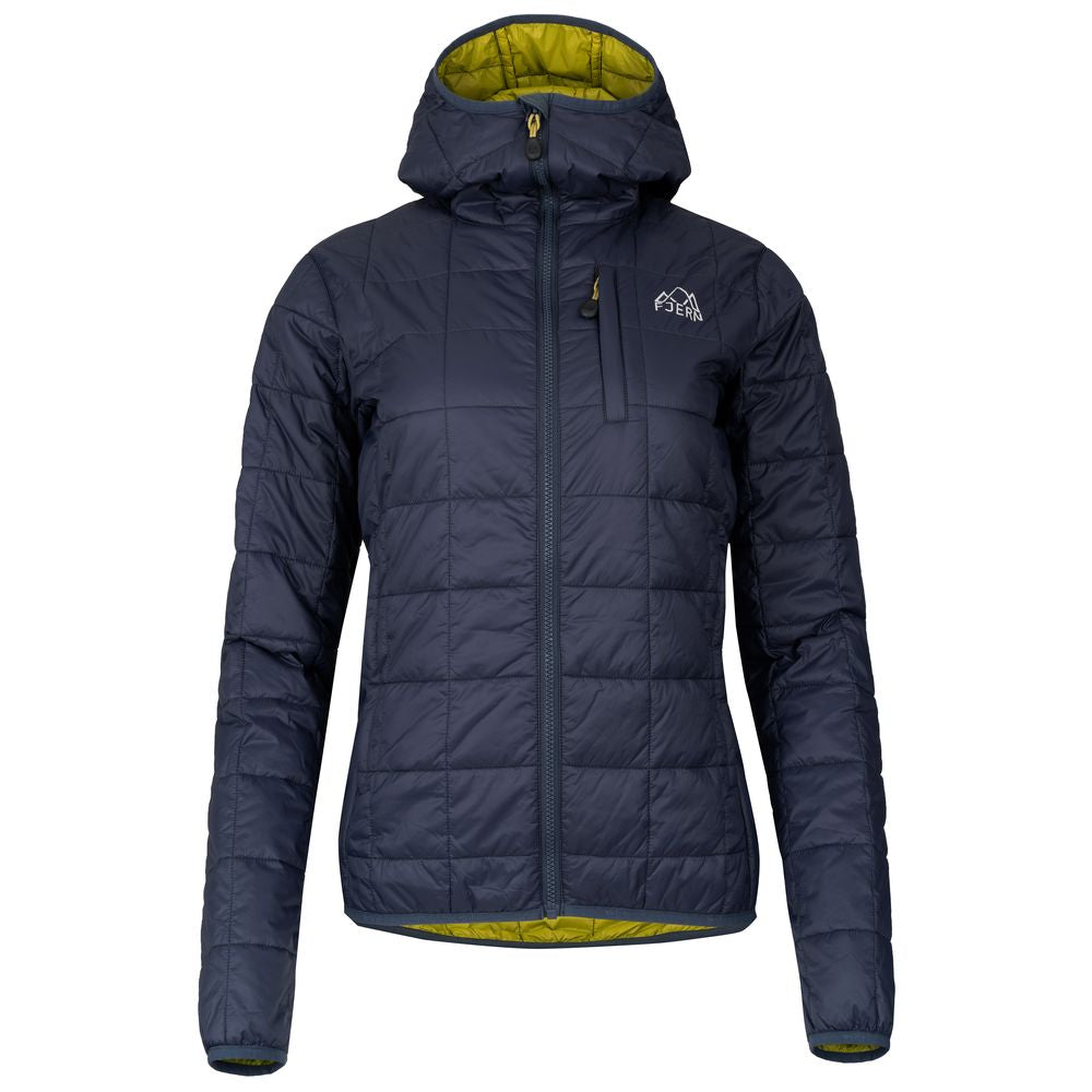 Fjern - Womens Skydda Eco Packable Insulated Jacket (Storm/Lime)