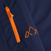 Fjern - Womens Syklon Stormfleece Hoodie (Navy/Sunshine) | Conquer any adventure with a hoodie designed for peak performance