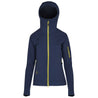 Fjern - Womens Syklon Stormfleece Hoodie (Storm/Lime) | Conquer any adventure with a hoodie designed for peak performance