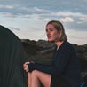 Fjern - Womens Terreng Merino Blend Long Sleeve Base Layer (Navy)