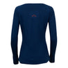 Fjern - Womens Terreng Merino Blend Long Sleeve Base Layer (Navy)