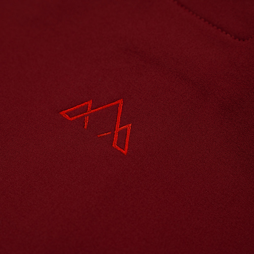 Fjern - Womens Vandring Stretch Fleece Jacket (Rust/Orange) | The Vandring is a mid-weight technical fleece hoodie designed for warmth, flexibility, and performance