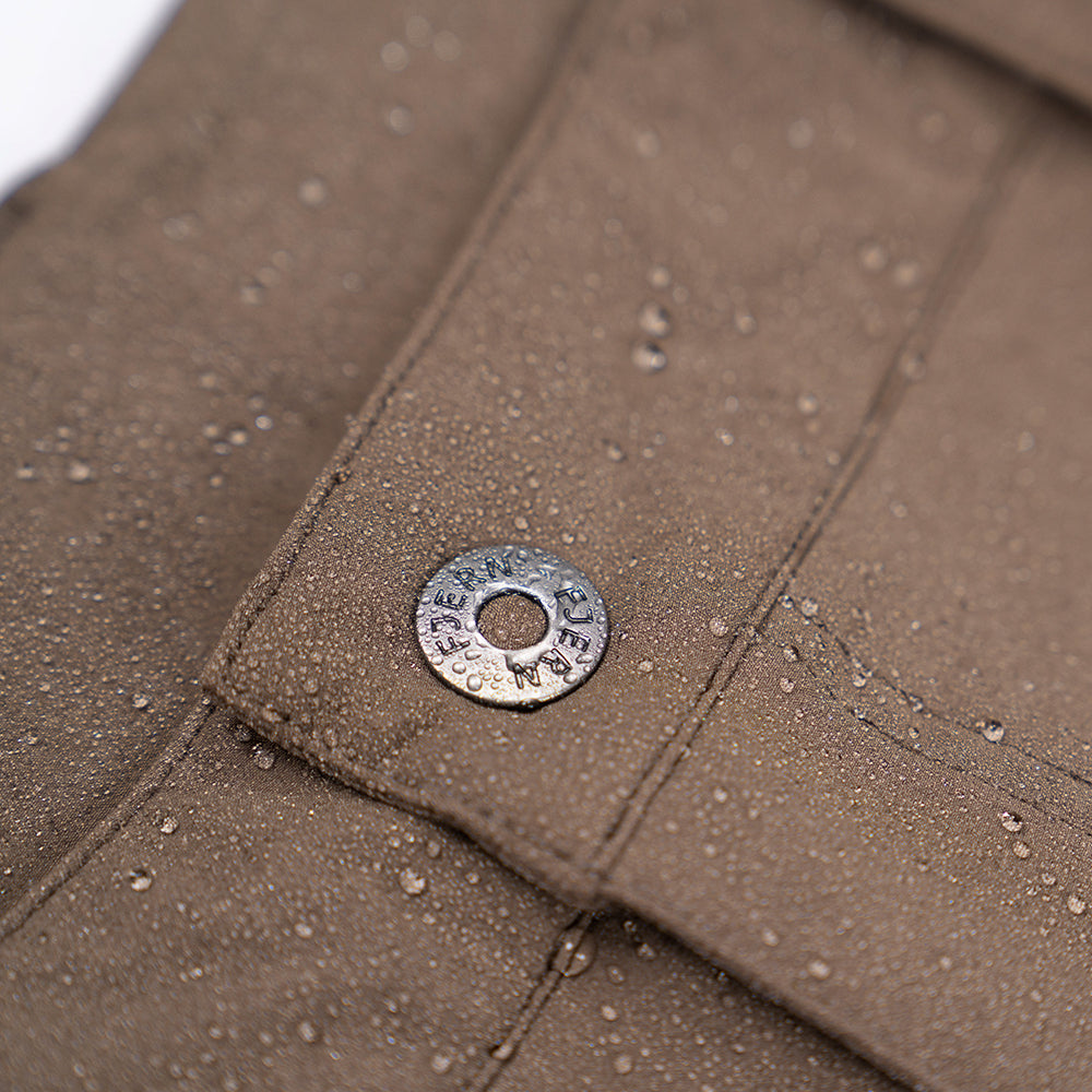 Fjern - Womens Vinter Trousers (Brown/Dark Brown) | Tackle the wilderness with our Vinter mountaineering trousers, built for versatility and performance in 3-season conditions