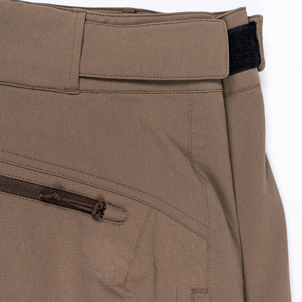 Fjern - Womens Vinter Trousers (Brown/Dark Brown) | Tackle the wilderness with our Vinter mountaineering trousers, built for versatility and performance in 3-season conditions