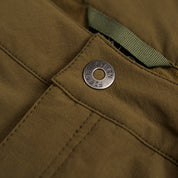 Fjern - Womens Vinter Trousers (Moss/Olive) | Tackle the wilderness with our Vinter mountaineering trousers, built for versatility and performance in 3-season conditions